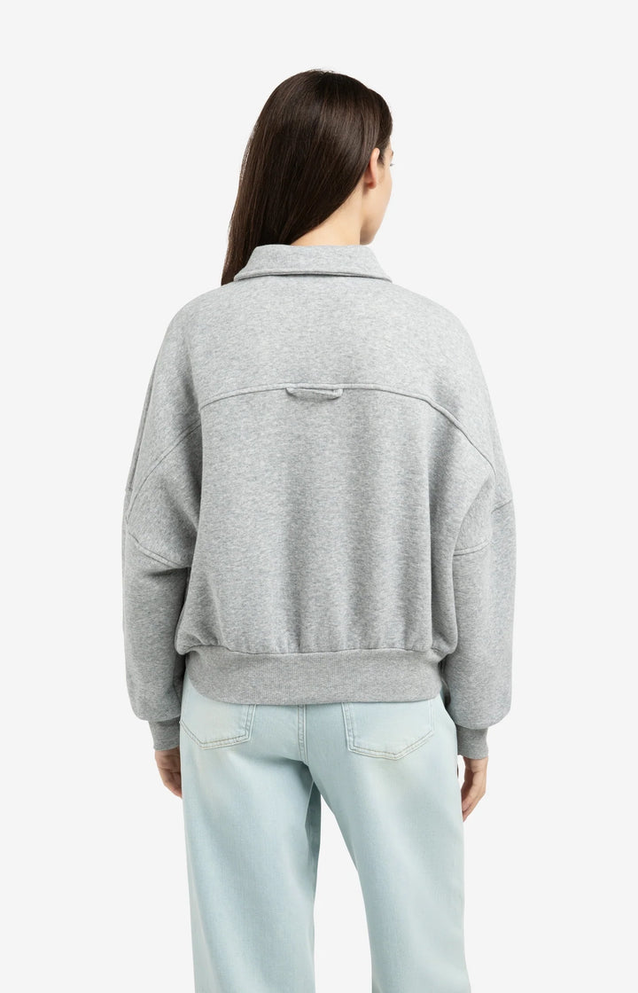 YAYA Grey Zipped Sweat Jacket