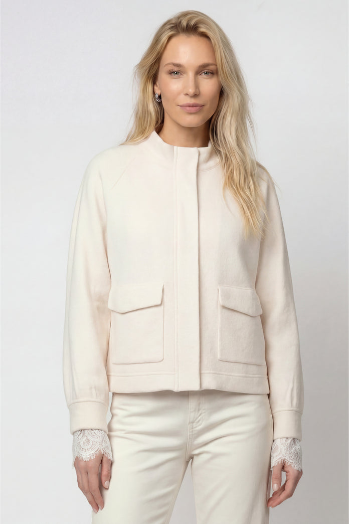 Monari Cardigan with Patch Pockets