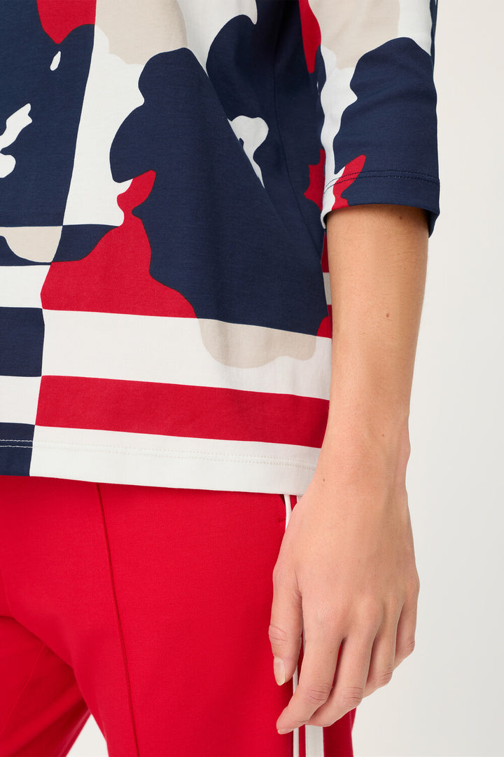 Olsen Blue Long Sleeve Top