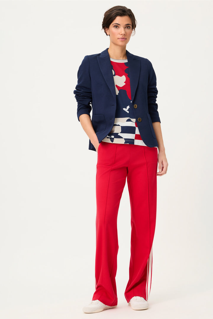 Olsen Blue Long Sleeve Top