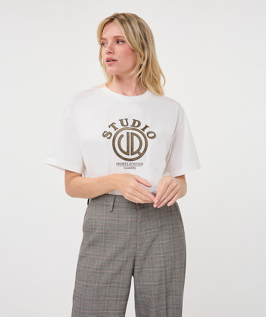 EsQualo 'Studio Esq' T-Shirt, White