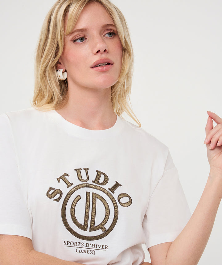 EsQualo 'Studio Esq' T-Shirt, White