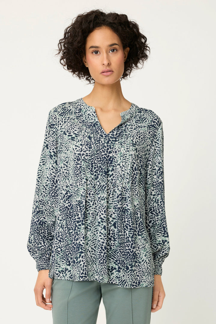 Olsen Multi Print Blouse