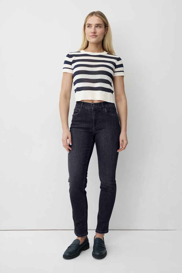 Anna Montana Angelika Slim Fit Black Jeans