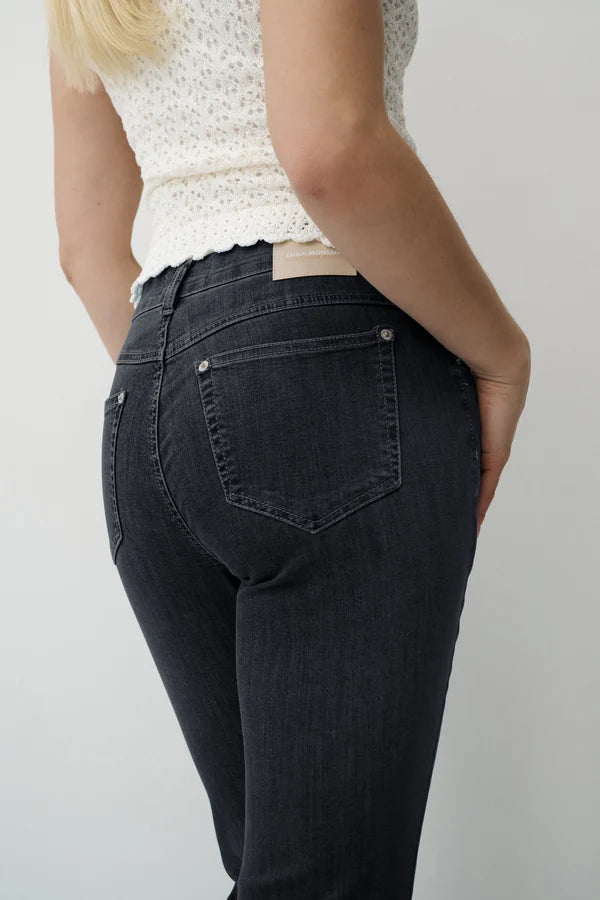 Anna Montana Finja Flared Black Denim Jeans