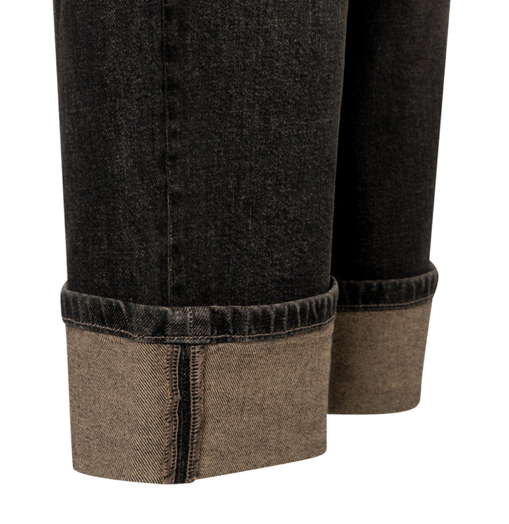 Mac Jeans Baggy Straight Brown Tinted Wash Jeans