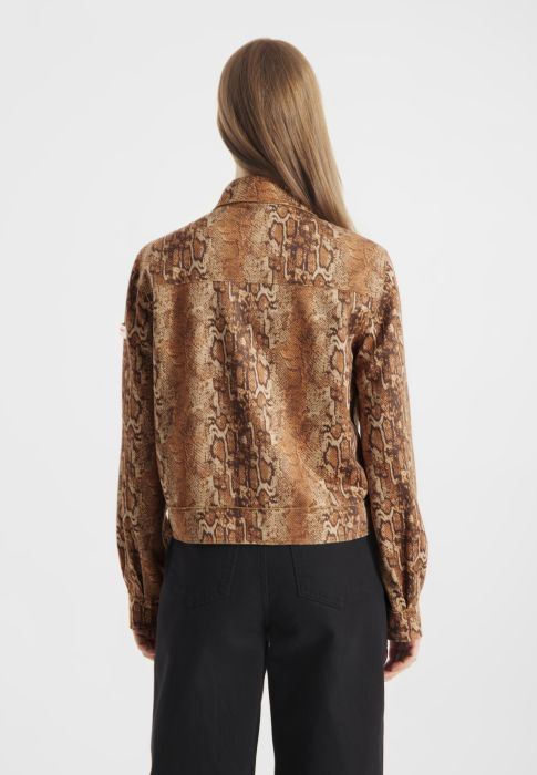 Frieda & Freddies Snake Print Jacket