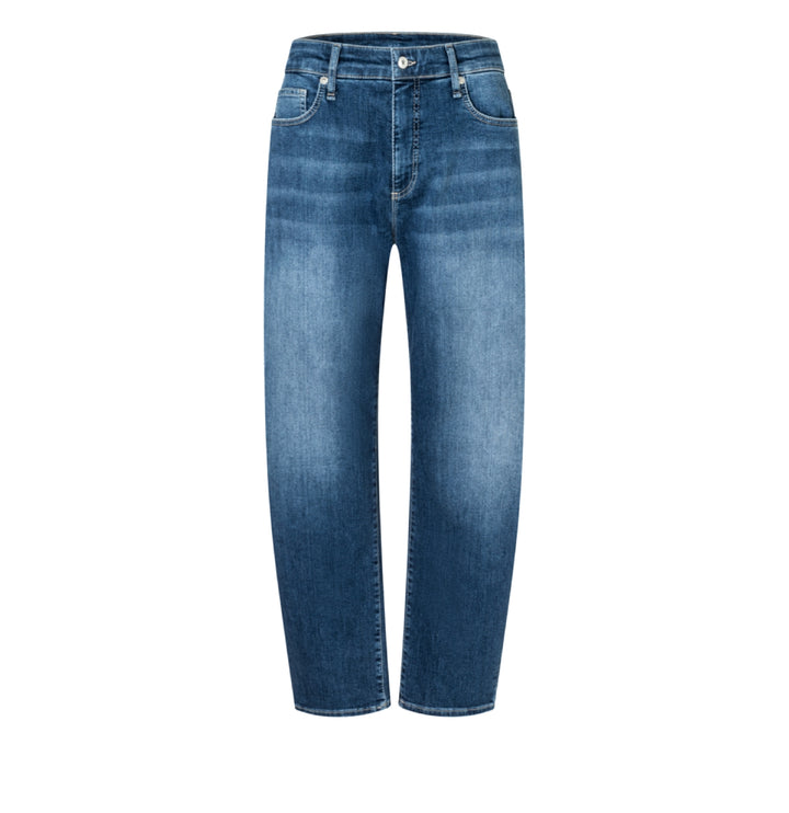 Mac Jeans Danni Barrel Midblue Used Washed Denim Jeans