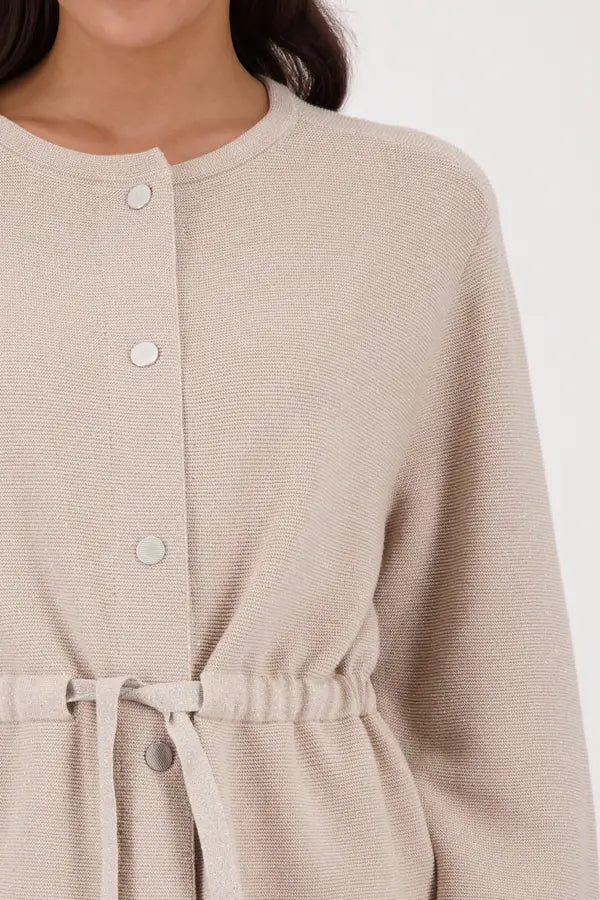 Monari Sand Waistband Cardigan