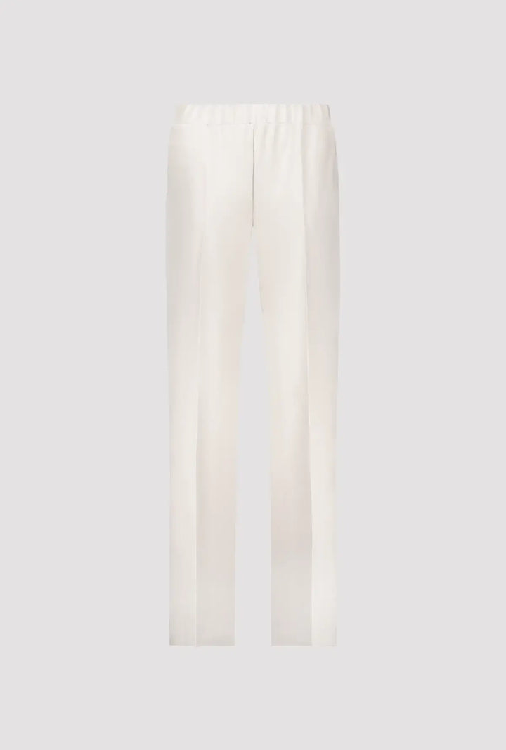 Monari Beige Straight Leg Trousers