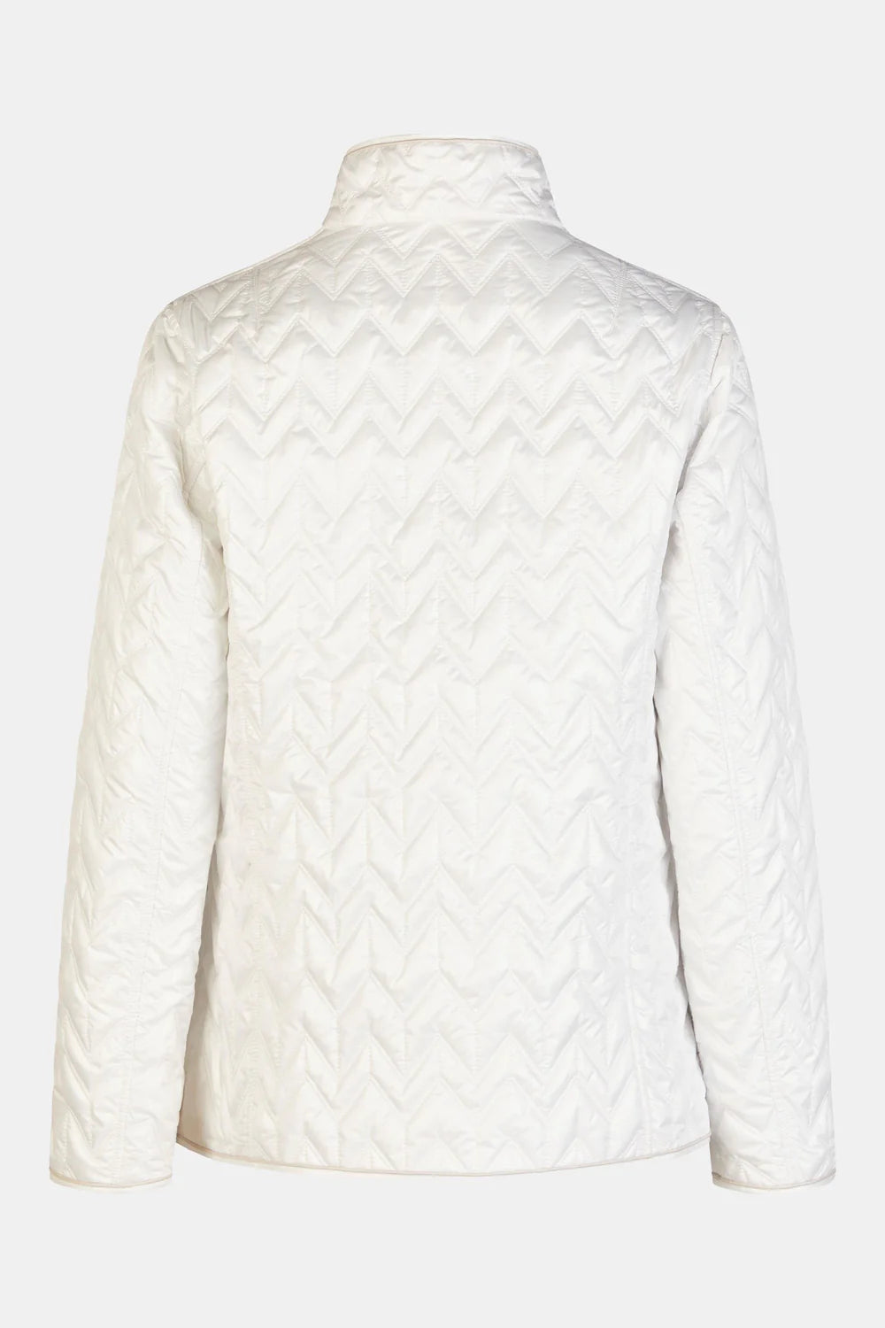 Barbara Lebek White Reversible Quilted Jacket