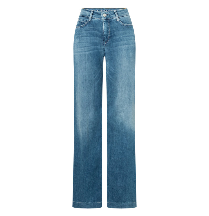 Mac Jeans Dream Wide Mid Blue Wash Dream Wonder Light Denim Jeans