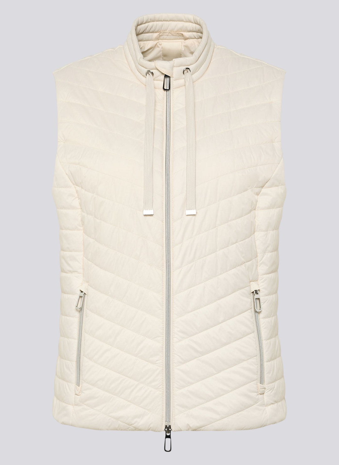 Rabe Beige Quilted Gilet