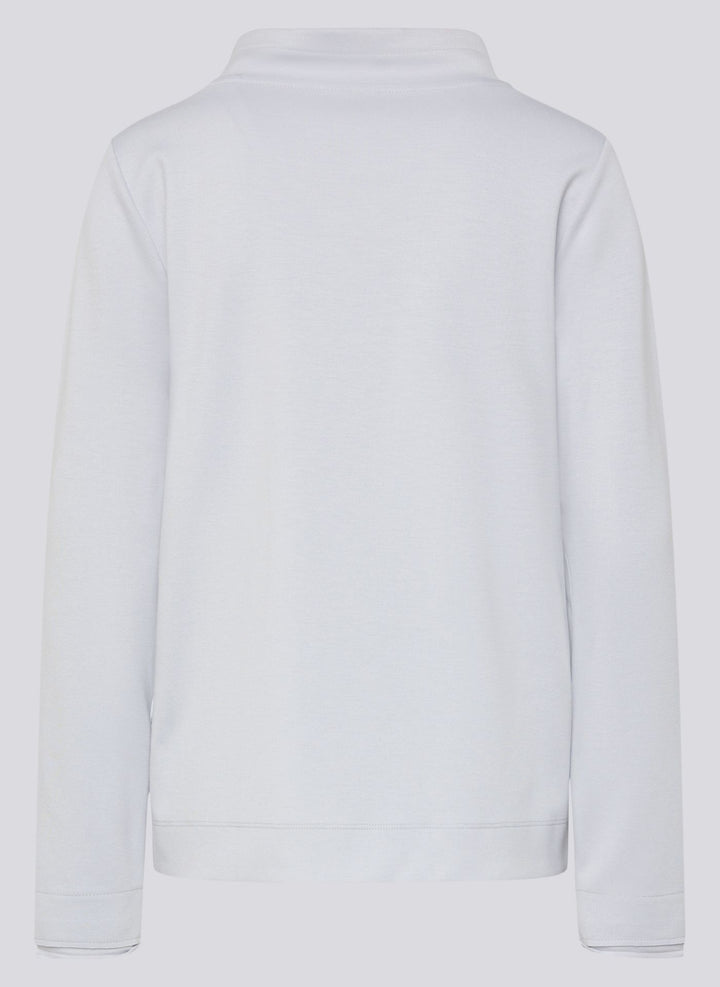 Rabe Light Grey Tunnel Collar Hoodie