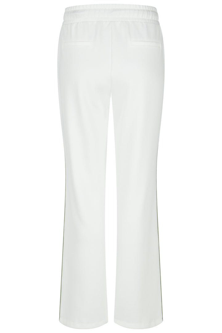 Barbara Lebek Off White Straight Leg Trousers