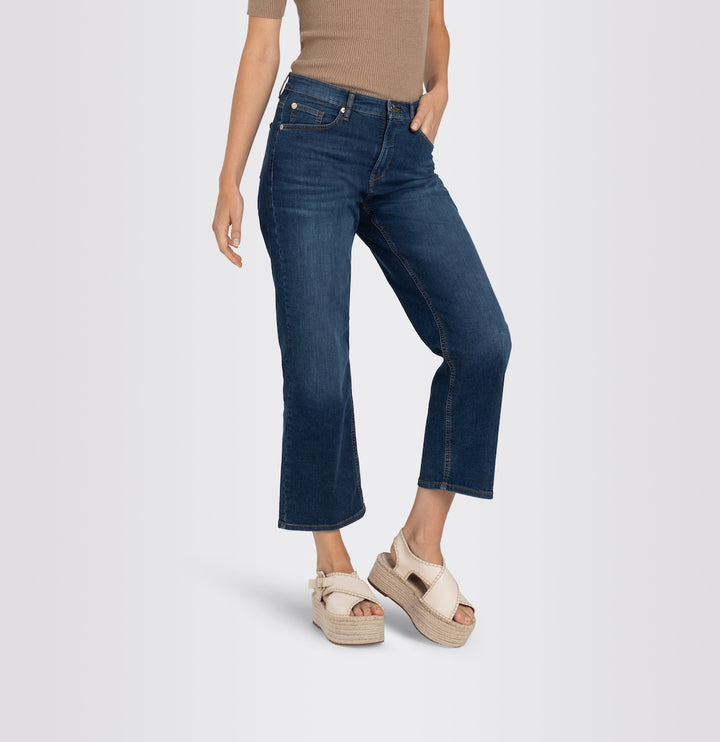 Mac Jeans Culotte Lightweight Basic Blue Stone Denim Jeans