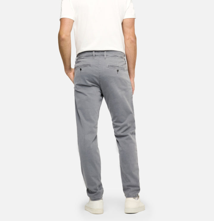 Mac Jeans Driver Pants Chino, Light Grey