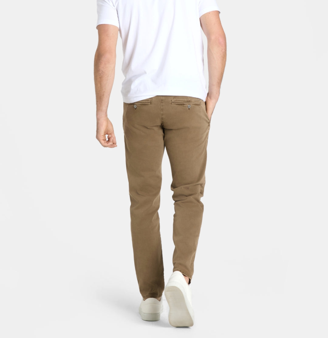 Mac Jeans Driver Pants Chino, Chocolate Mousse