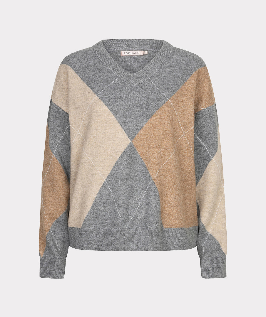 EsQualo Argile Jumper, Mix Print