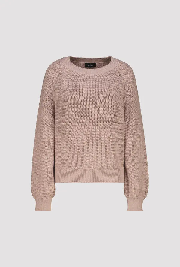 Monari Jumper with Lurex, Cappucino