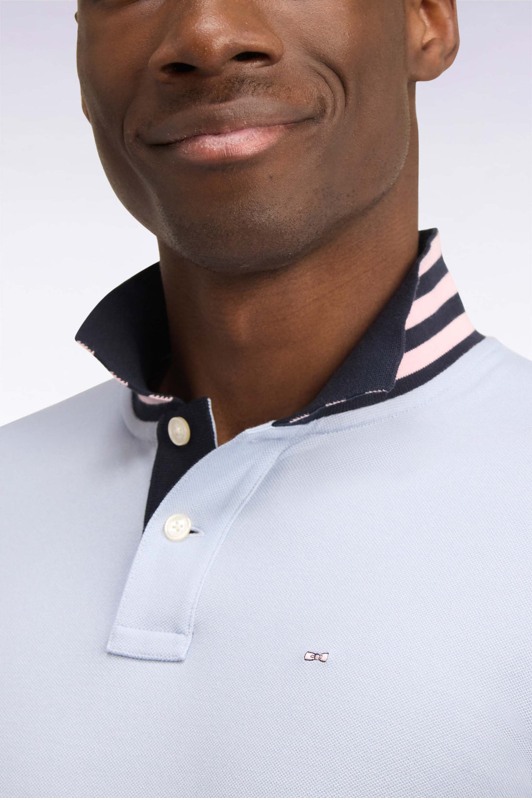 Eden Park Pima Cotton Polo Shirt, Blue