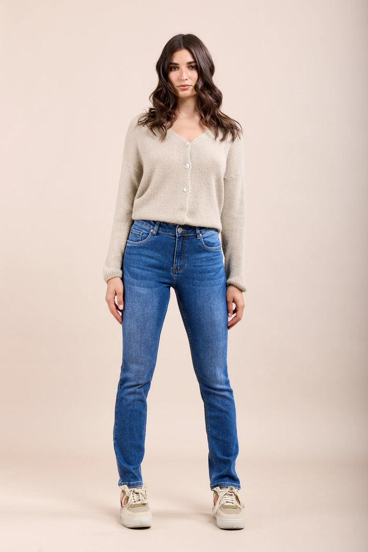Toxik Slim Denim Blue Stretch Jeans