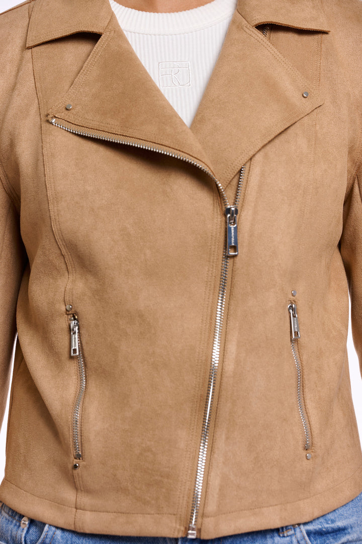 Rino & Pelle Ine Burlywood Zipped Jacket