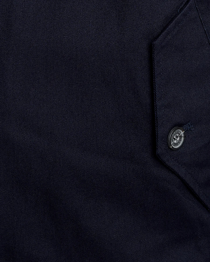 Lyle & Scott Cotton Harrington Jacket, Dark Navy