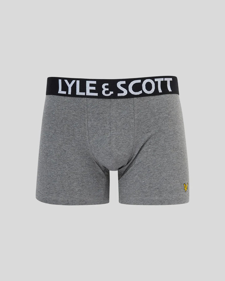 Lyle & Scott Mix Colour 3 Pack Trunk with Wide Satin Waistband