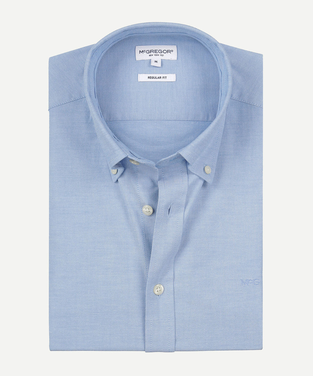 McGregor Light Blue Stretch Oxford Shirt