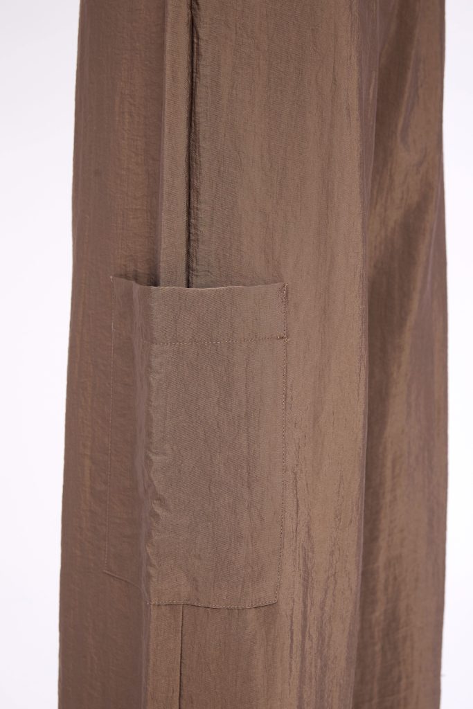 NAYA Taupe Wide Leg Trousers