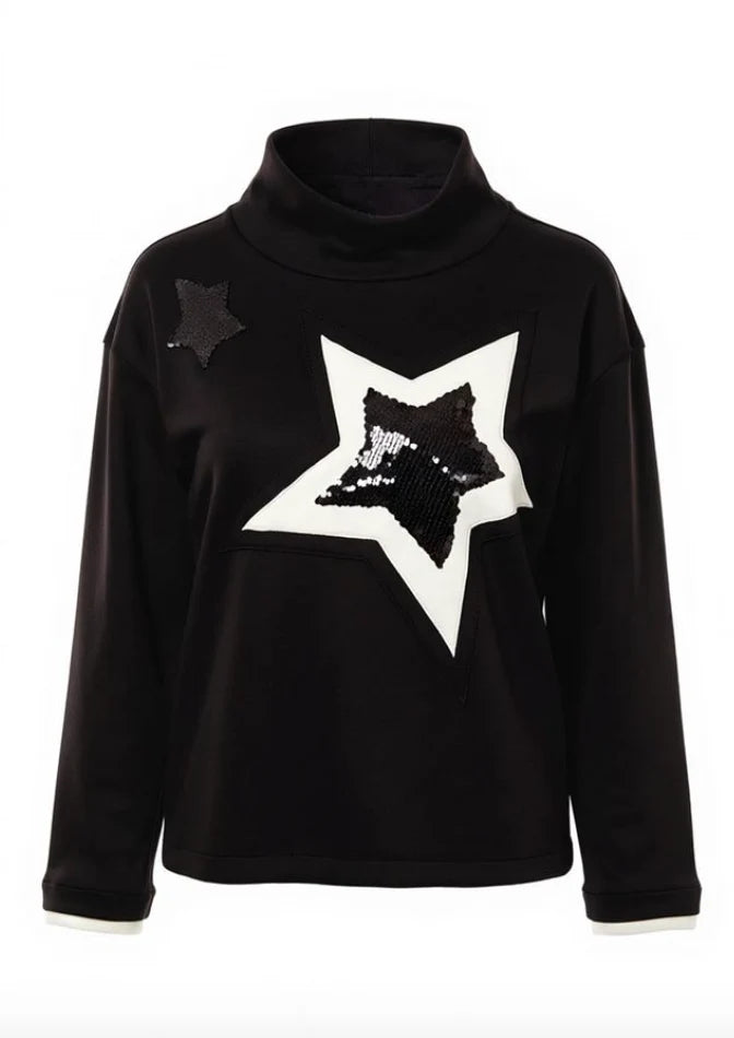Peruzzi Star Top, Black