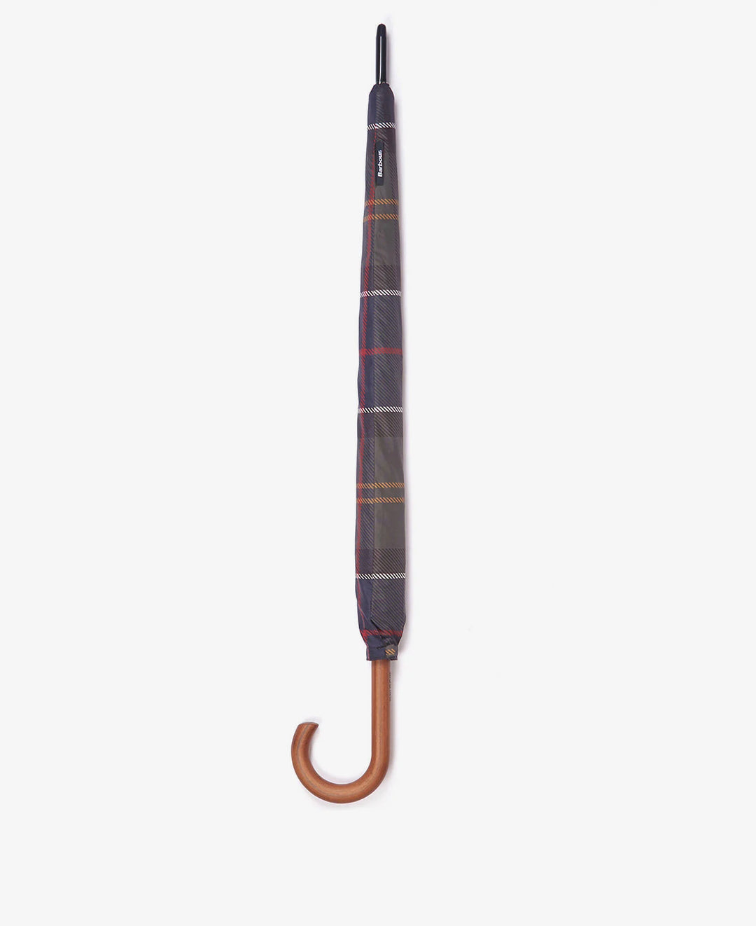 Barbour Tartan Full Length Umbrella, Navy Tartan
