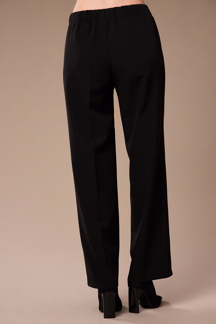 Peruzzi Fluid Wide Leg Trousers, Black