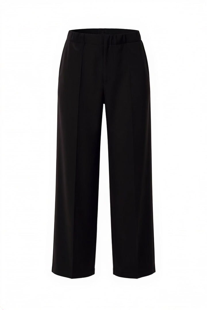 Peruzzi Fluid Wide Leg Trousers, Black