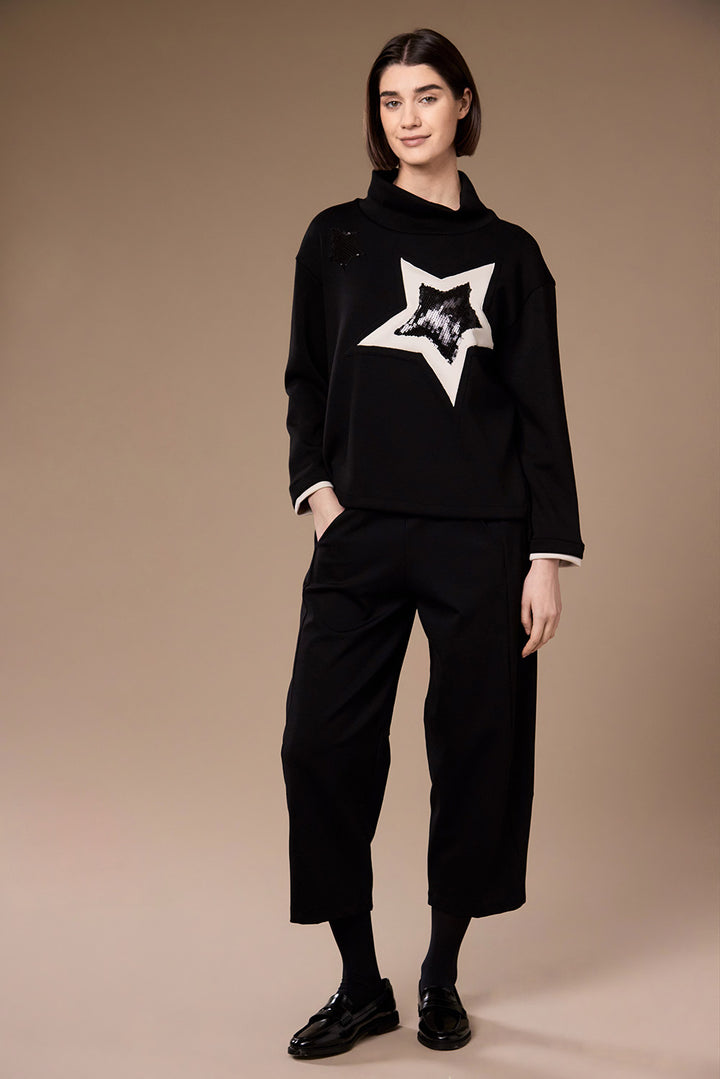 Peruzzi Star Top, Black