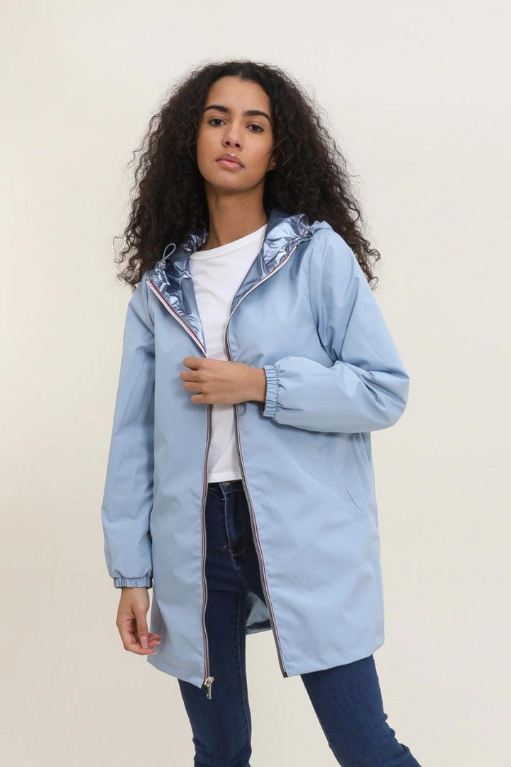 Waterproof Reversible Windbreaker