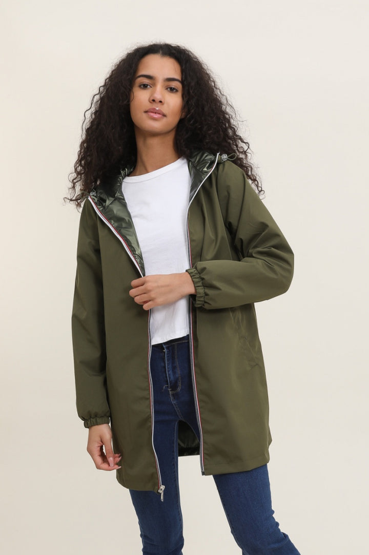 Waterproof Reversible Windbreaker