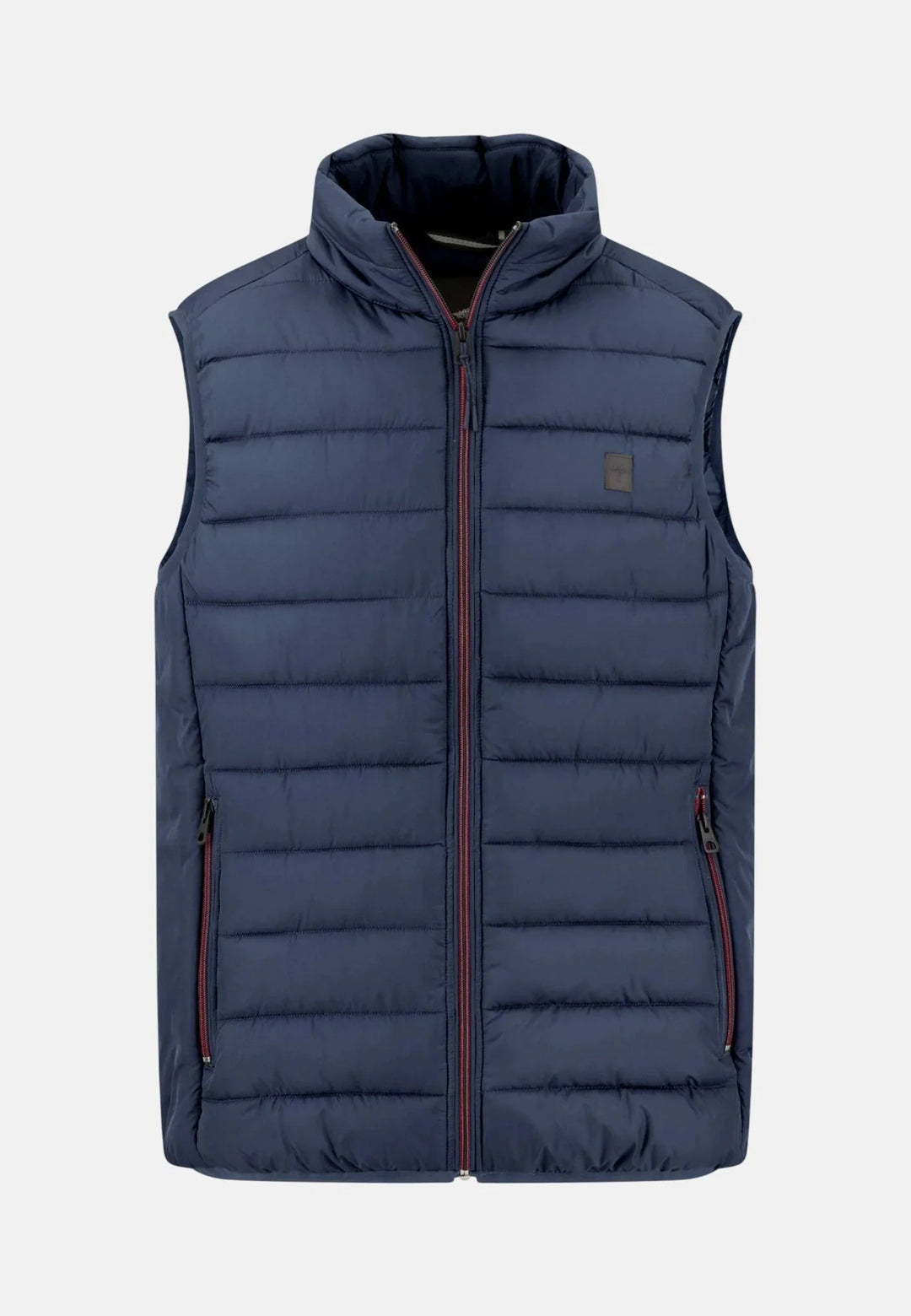 Fynch Hatton Lightweight Quilted Gilet, Dark Navy
