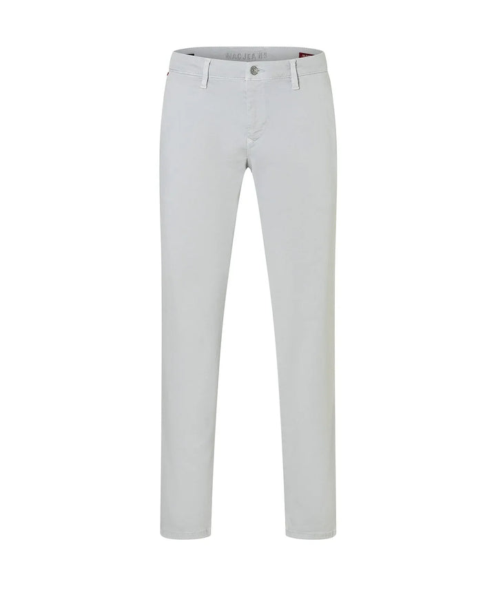 Mac Jeans Silver Grey Modern Fit Driver Pant Chinos