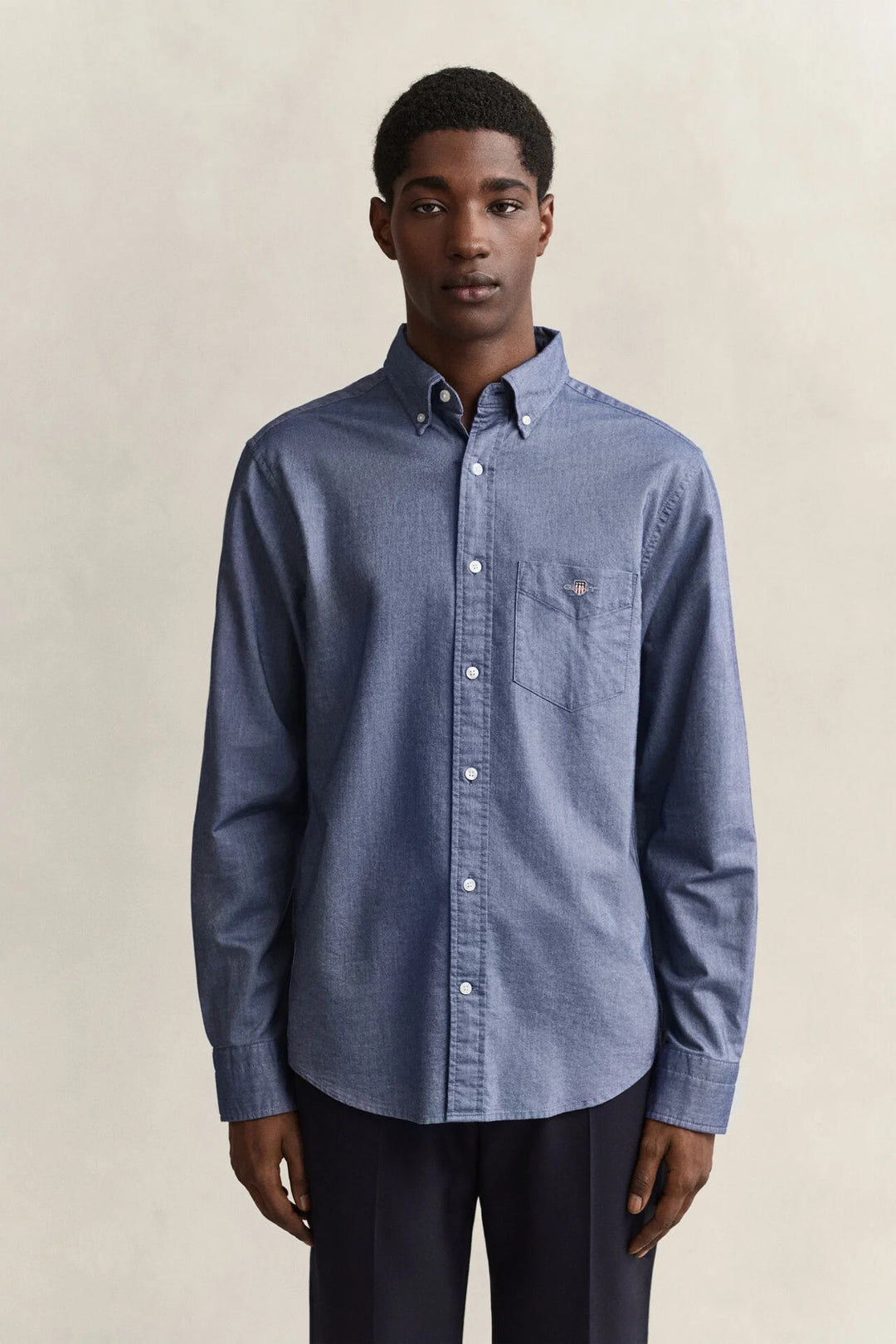 GANT Regular Fit Cotton Oxford Shirt, Persian Blue